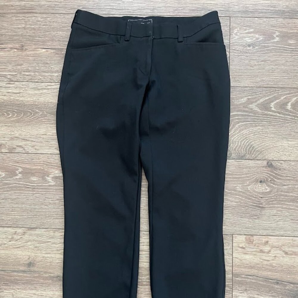 OOBE Black Slim Tapered Leg Casual Chino Pants Size 4/31